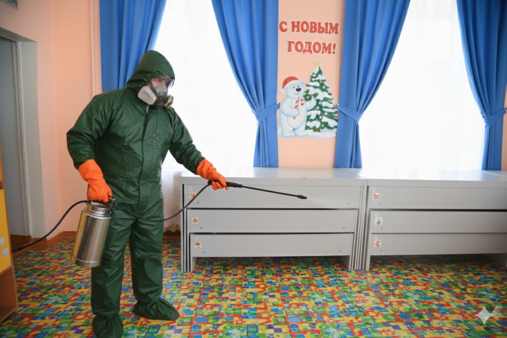 Дезинфекция в детском саду